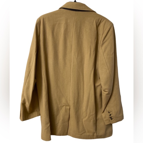 Sam Edelman Single Breasted Wool Blend Coat with Quilted Bib - Picture 4 of 12